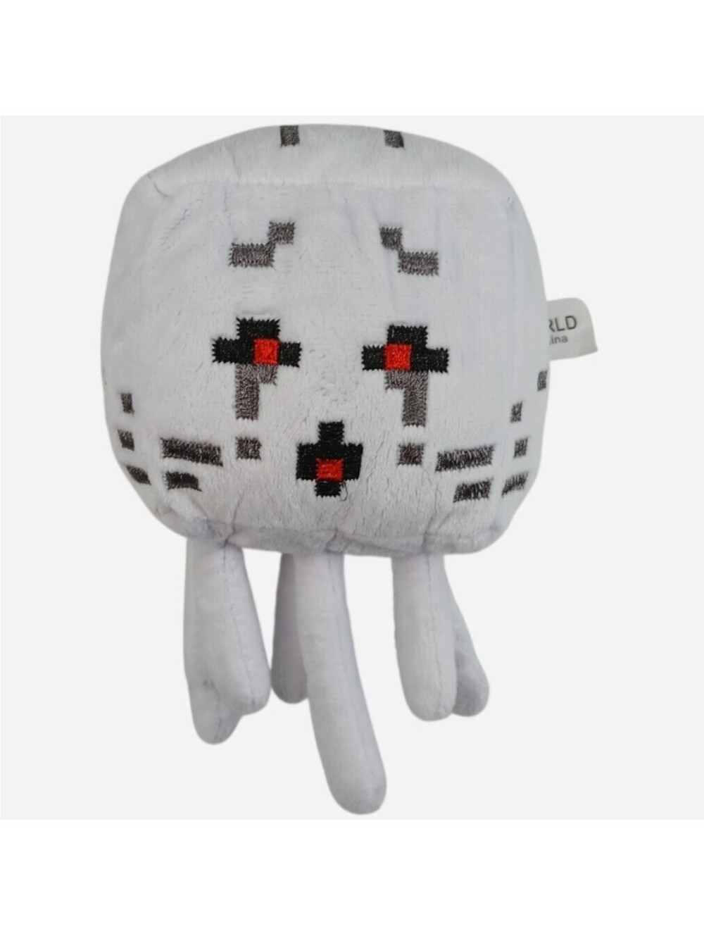 Toy World Minecraft Ghast Stuffed Plush Toy White Nether Character